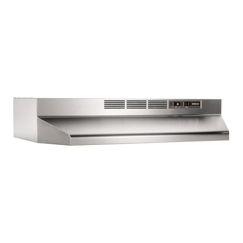 Broan 410000 Series installation instructions