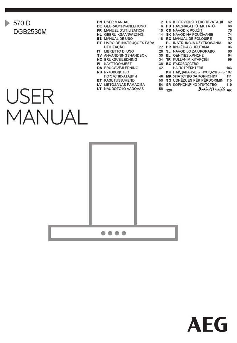 AEG DGB2530M user manual