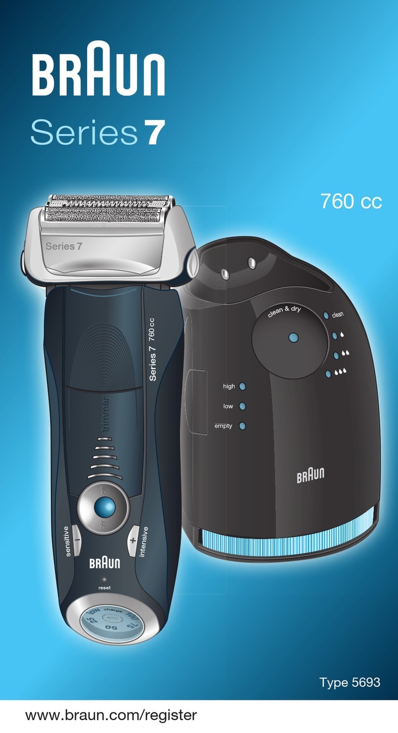 Braun 7 instruction manual