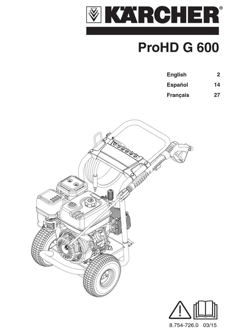 Kärcher ProHD G 600 Operator's manual