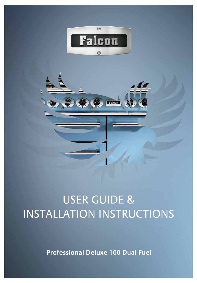 Falcon Professional Deluxe 100 User's guide & installation instructions