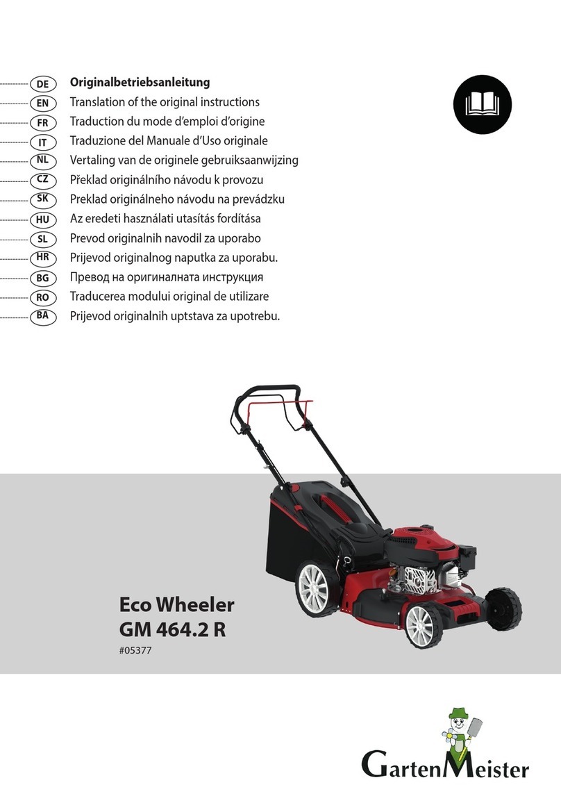 Garten Meister Eco Wheeler GM 464.2 R Translation of the original instructions