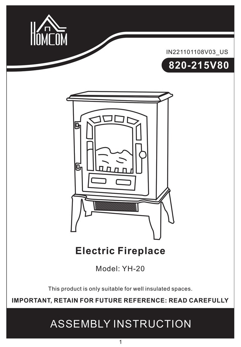 HOMCOM YH-20 Assembly instruction HOMCOM YH-20 Assembly instruction