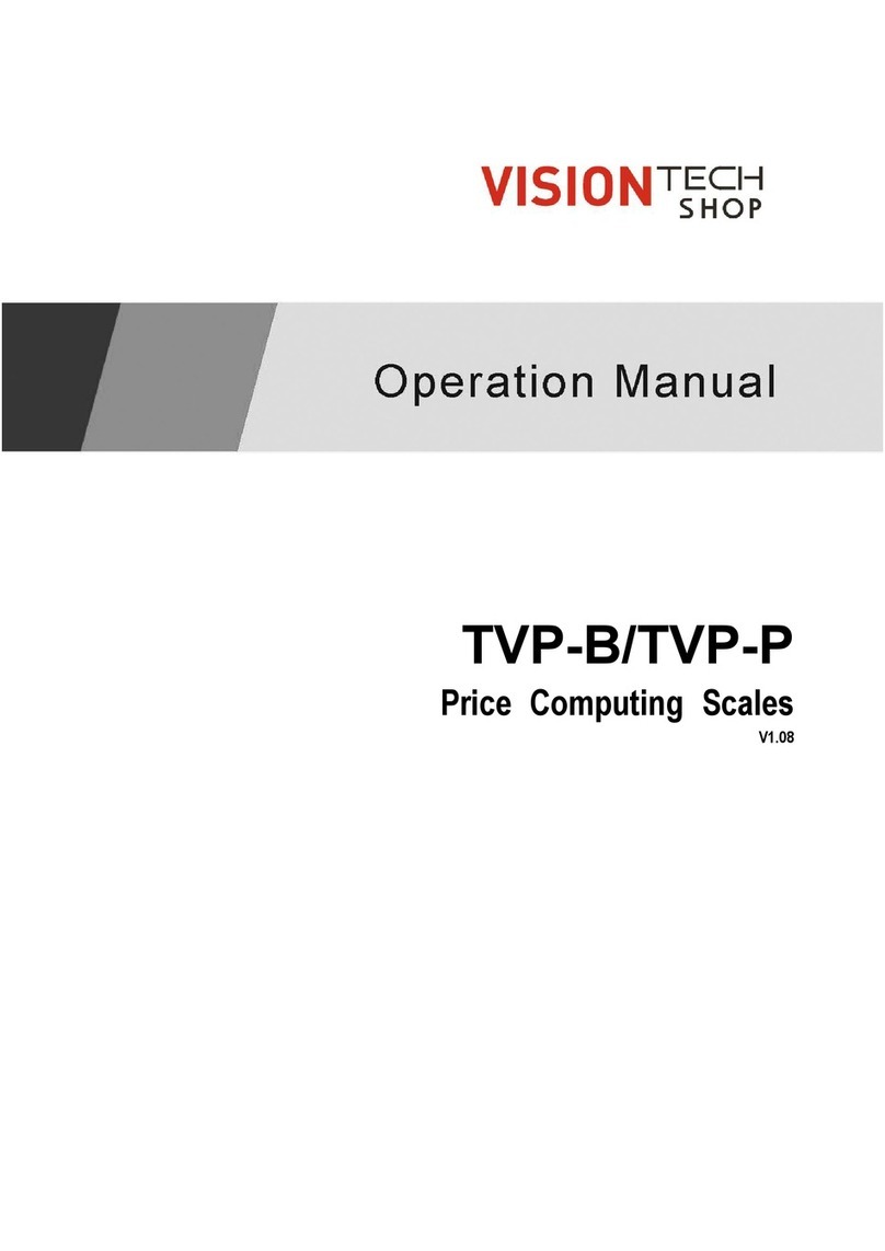 Vision Tech TVP-P Series operating manual
