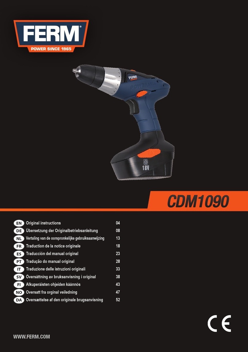 Ferm CDM1090 User manual