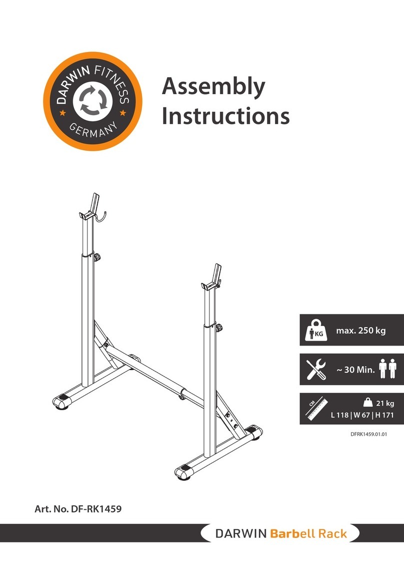 DarwinFitness DF-RK1459 Assembly instructions