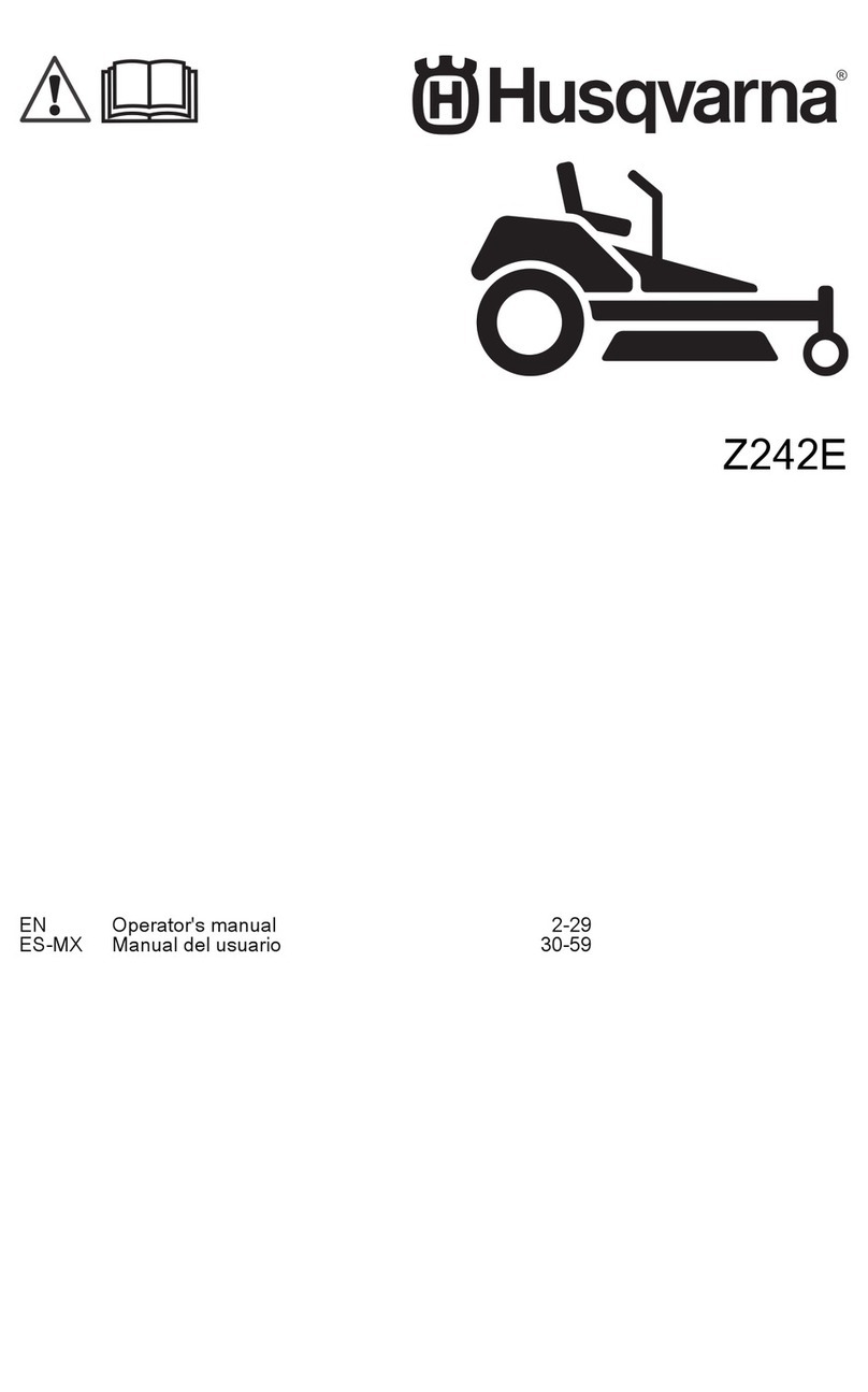 Husqvarna Z 242E User manual