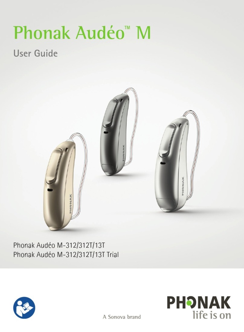 Phonak Audeo M Series user guide