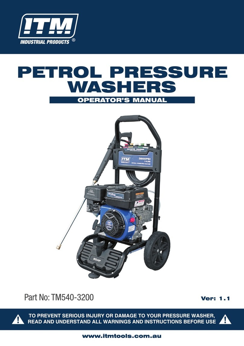 Itm TM540-3200 Operator's manual