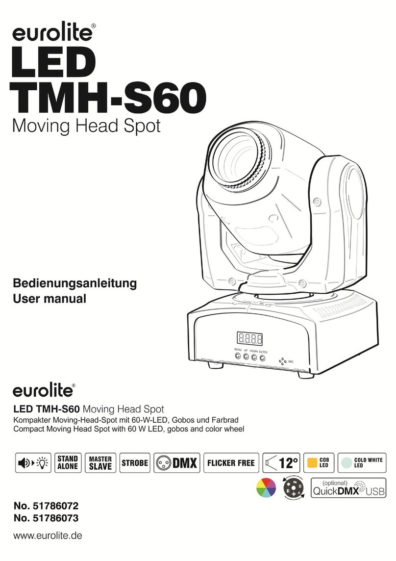 EuroLite LED TMH-S60 User manual
