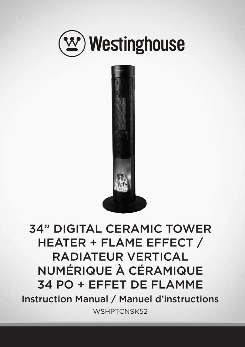 Westinghouse WSHPTCNSK52 instruction manual
