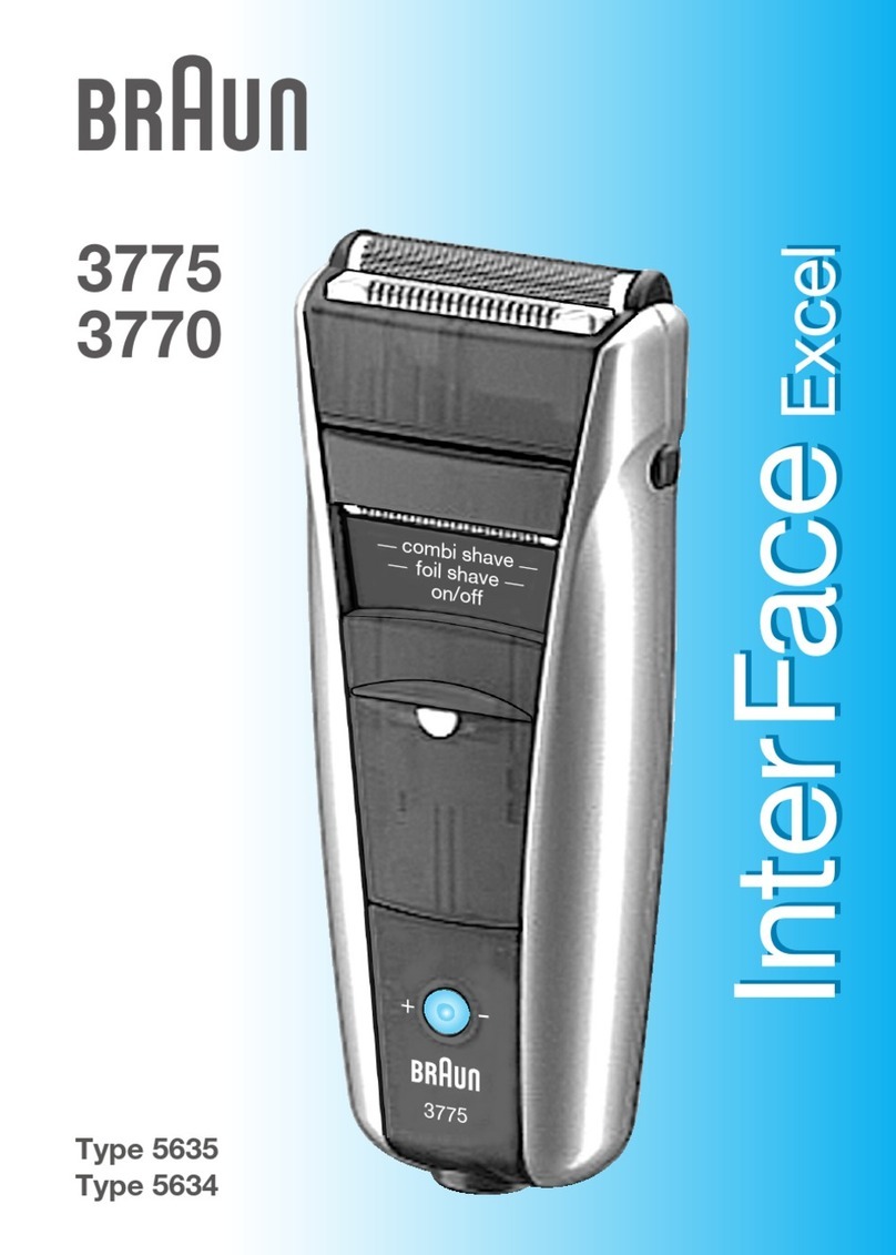 Braun InterFace Excel 3770 manual