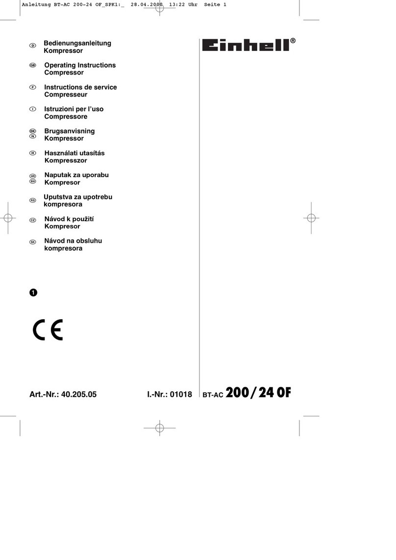 EINHELL BT-AC 200/24 OF User manual