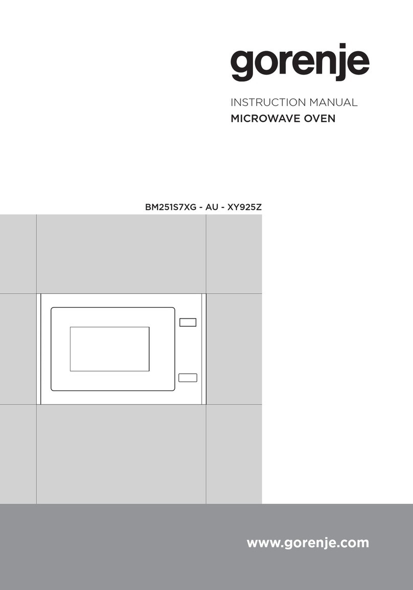 Gorenje BM251S7XG-AU instruction manual