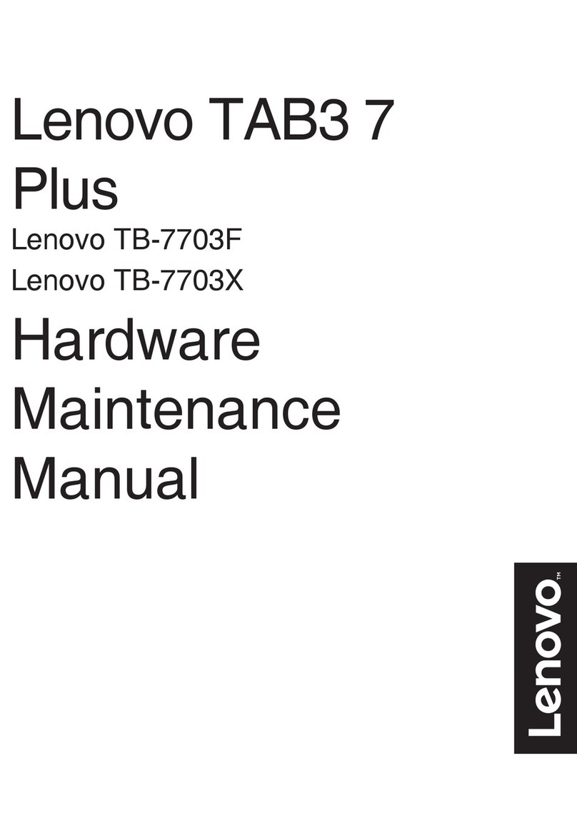 Lenovo TB-7703F Hardware Maintenance Manual