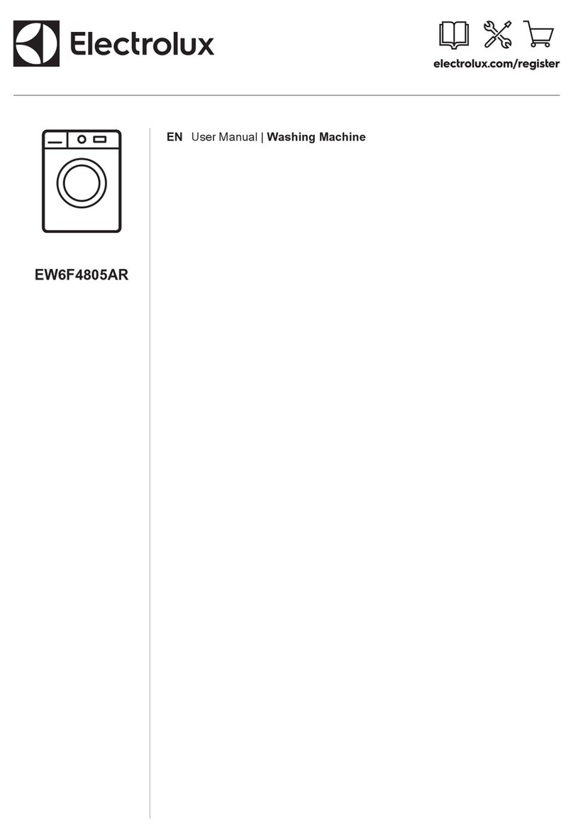 Electrolux EW6F4805AR user manual