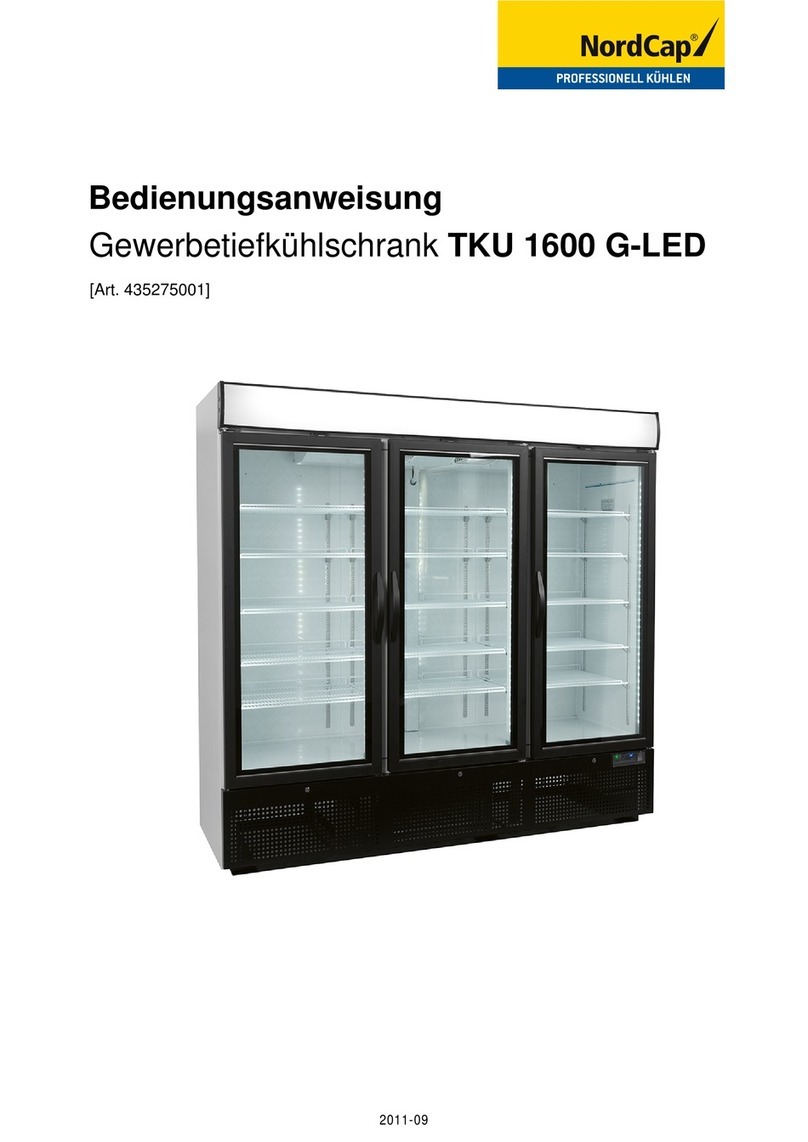 Nordcap TKU 1600 G-LED User manual