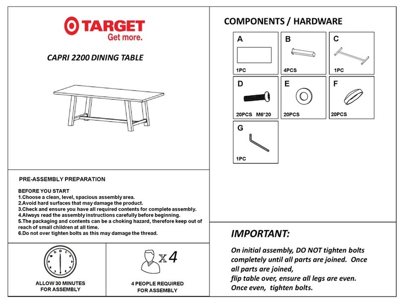 Target CAPRI 2200 User manual