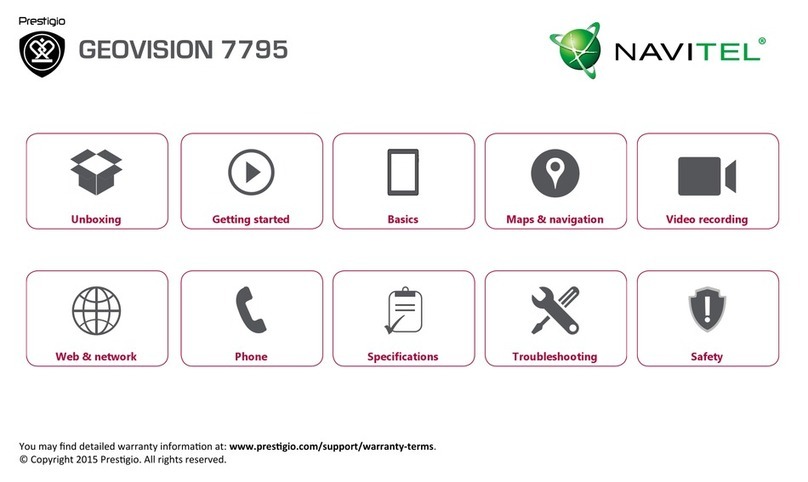 Prestigio GEOVISION 7795 User manual