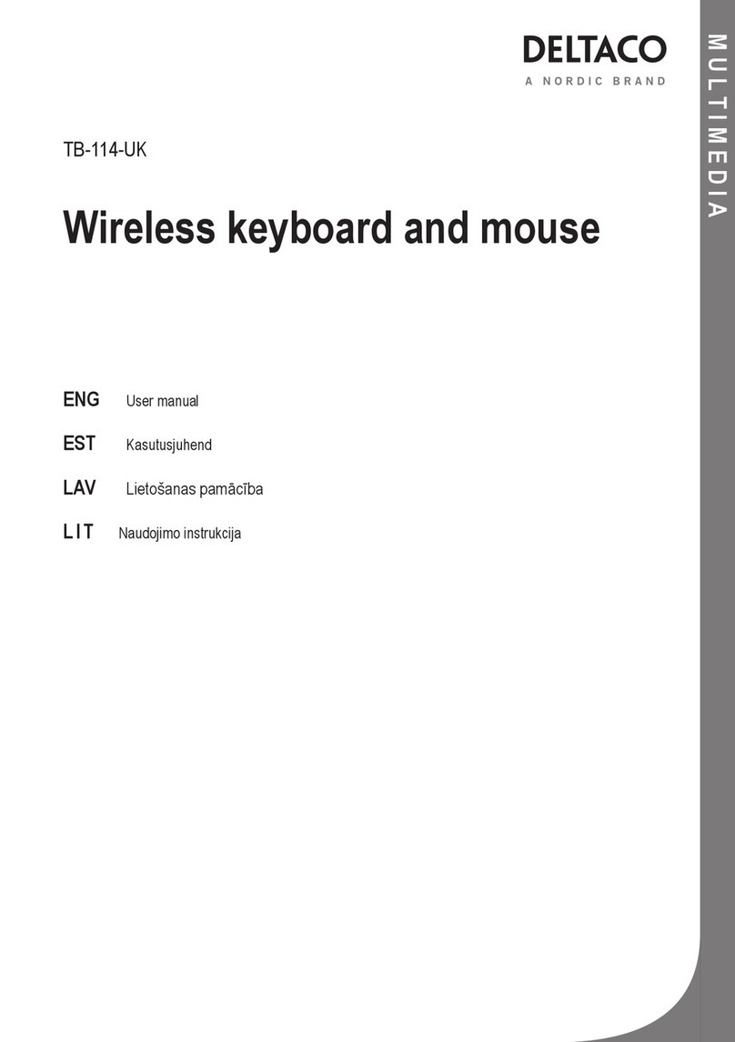 Nordic DELTACO TB-114-UK user manual