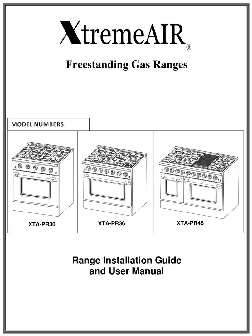 XtremeAIR XTA-PR30 Installation guide and user's manual
