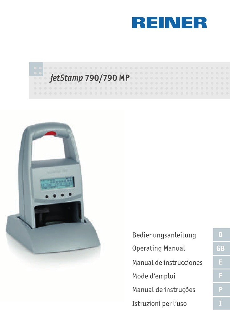 Reiner jetStamp 790 MP User manual