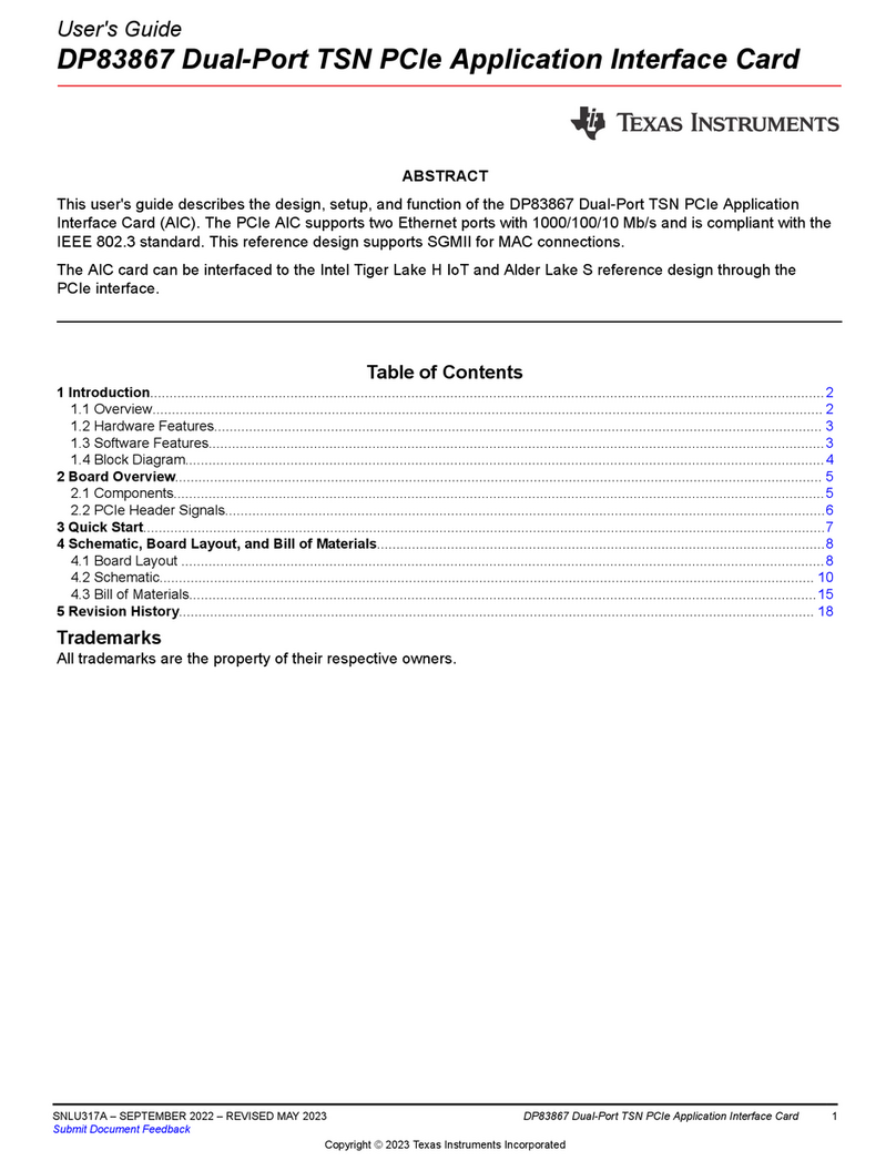 Texas Instruments DP83867E user guide