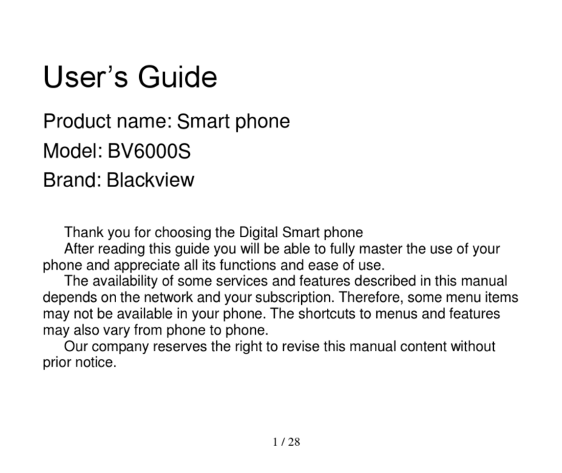 Blackview BV6000S User manual
