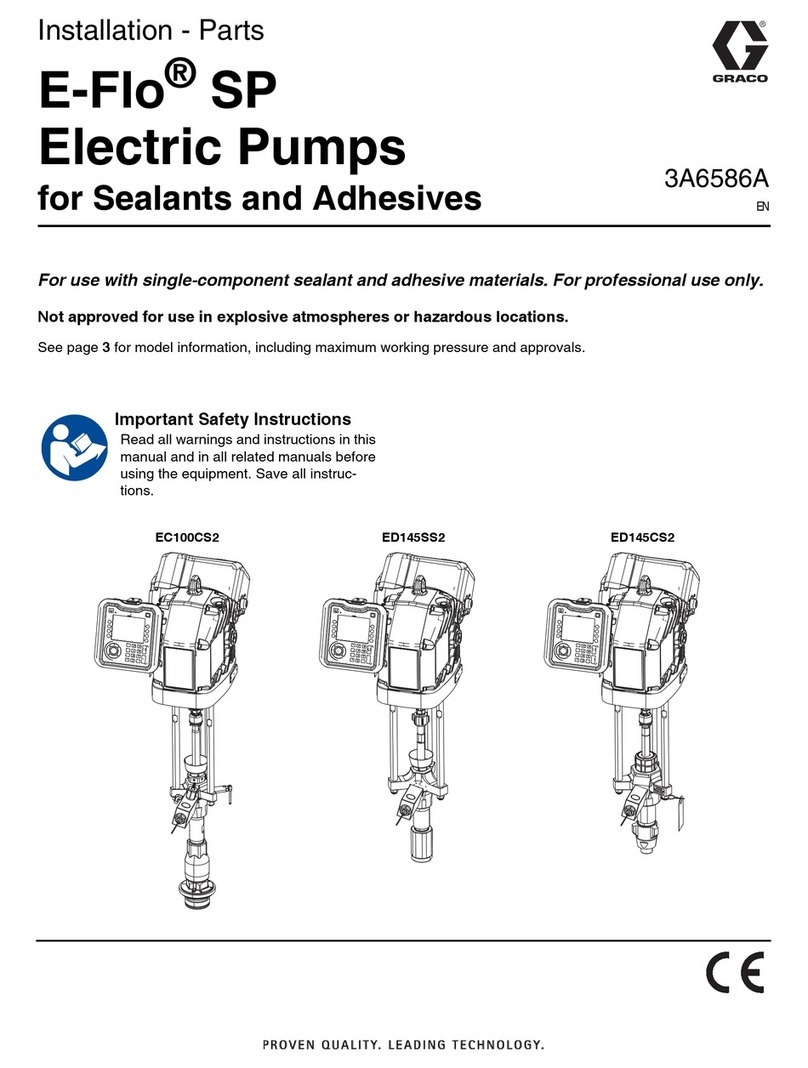 Graco E-Flo SP EC100CS2 User manual
