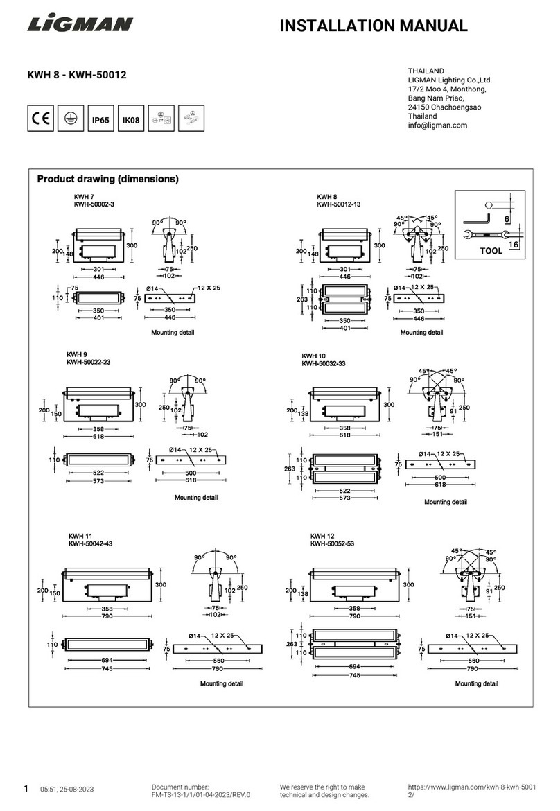LIGMAN KWH 12 User manual