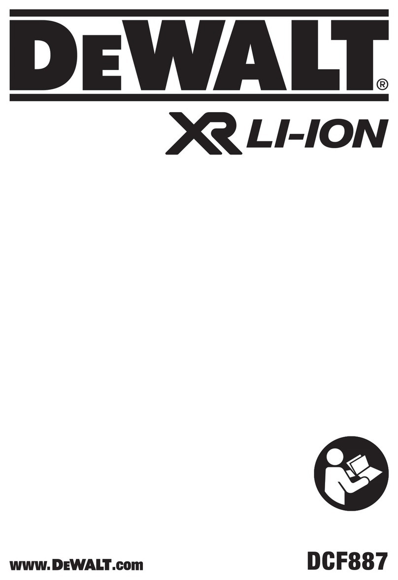 DeWalt DCF887P1A User manual