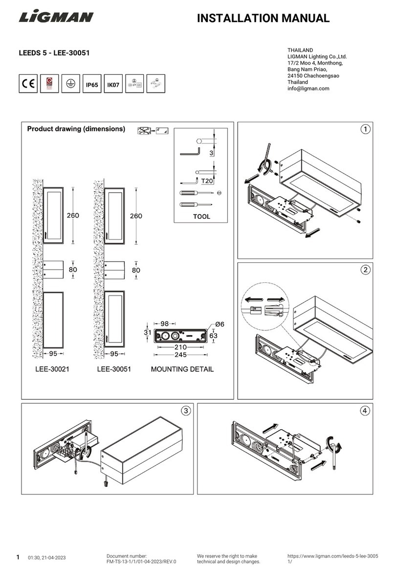 LIGMAN LEEDS 5 User manual LIGMAN LEEDS 5 User manual