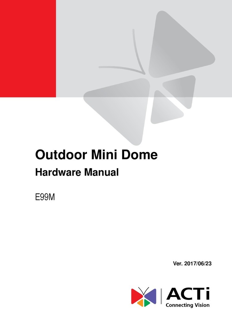 ACTi E99M Hardware manual
