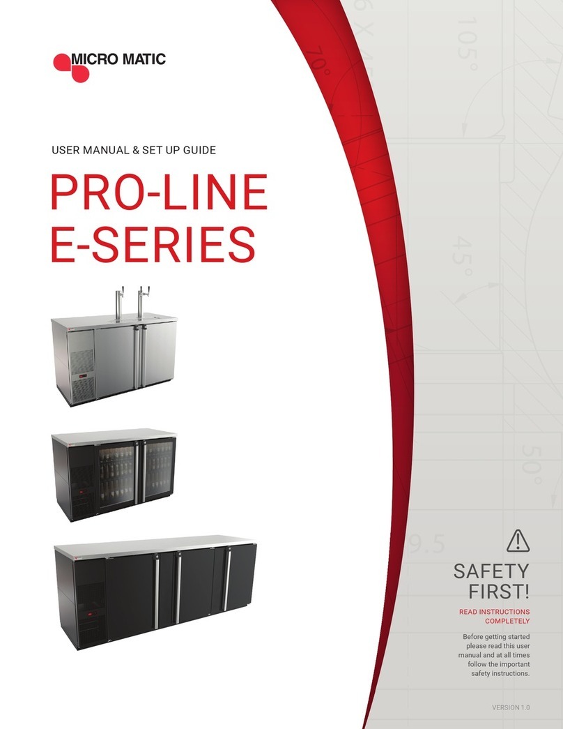 MICROMATIC Pro-Line MDD58W-E-E User manual & setup guide