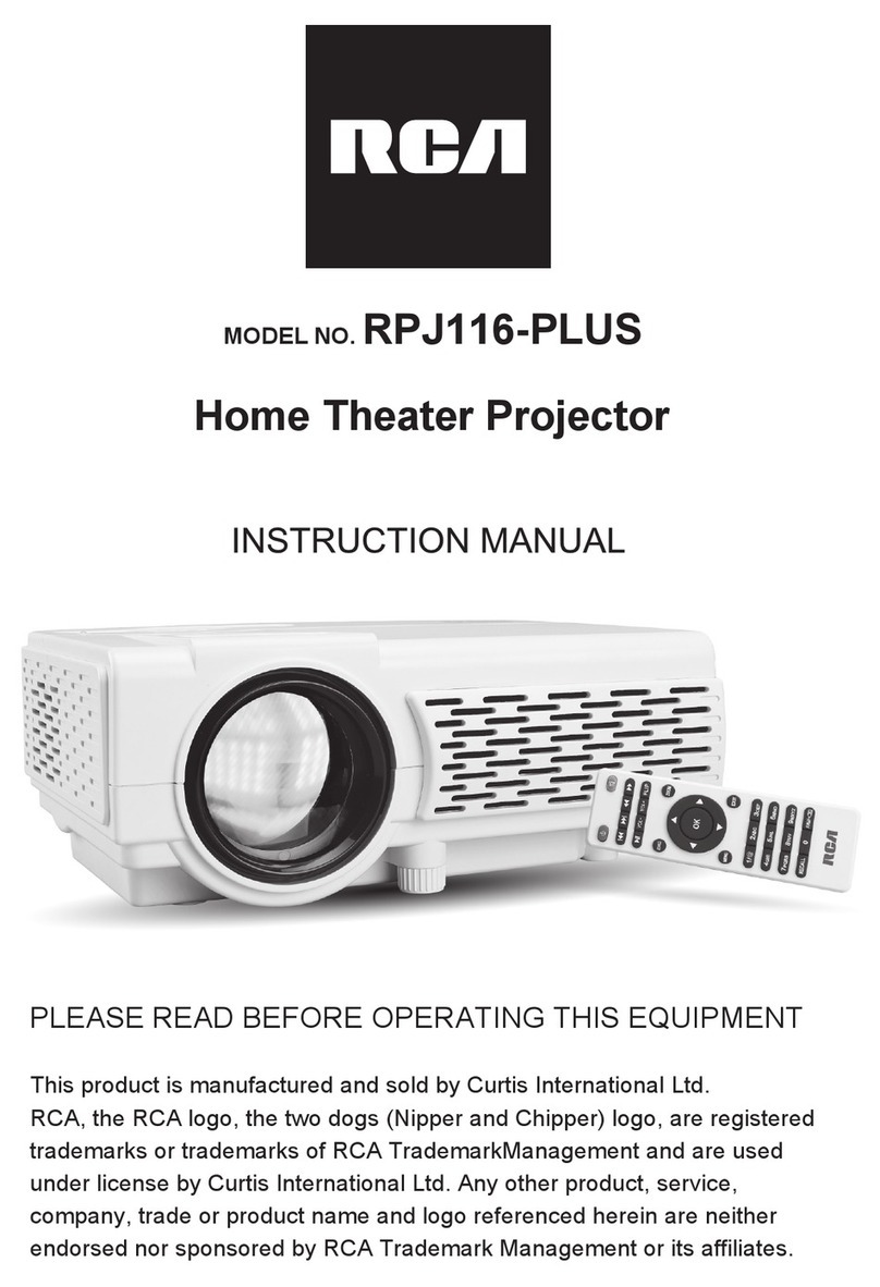 RCA RPJ116-PLUS User manual