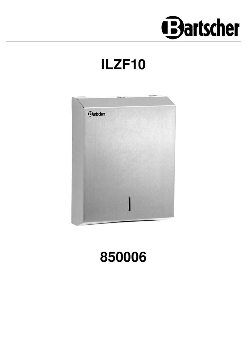 Bartscher 850006 User guide