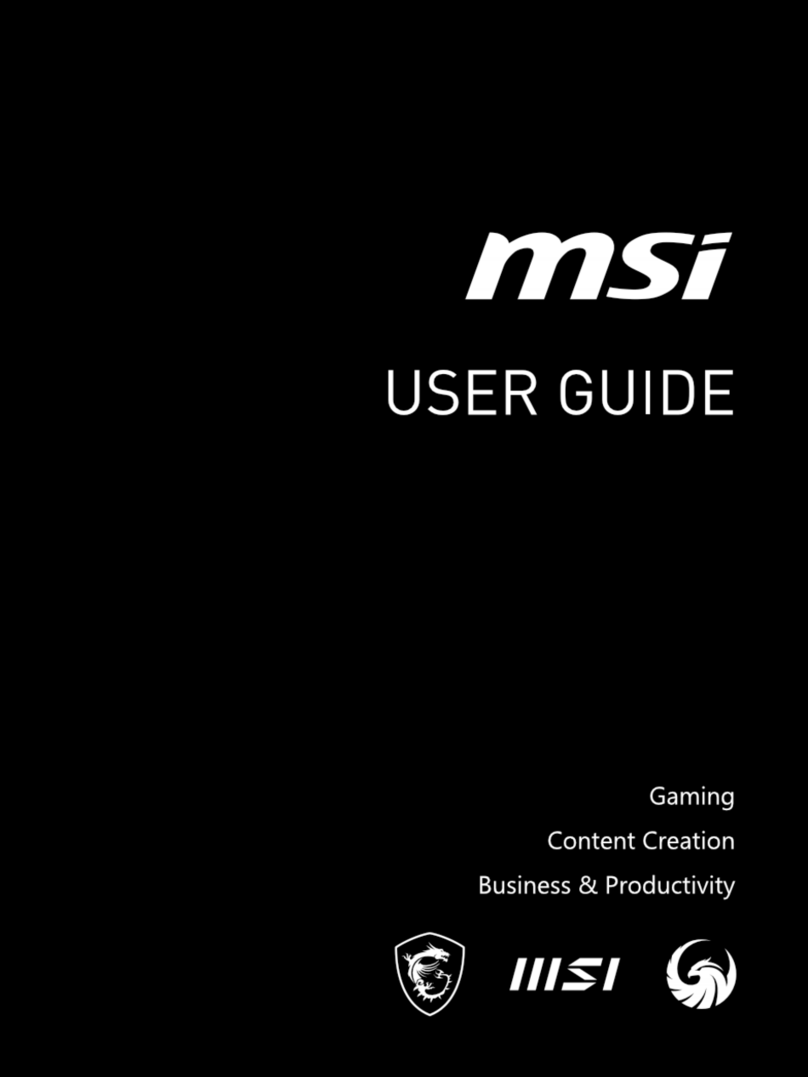 MSI Stealth 16 Studio User manual