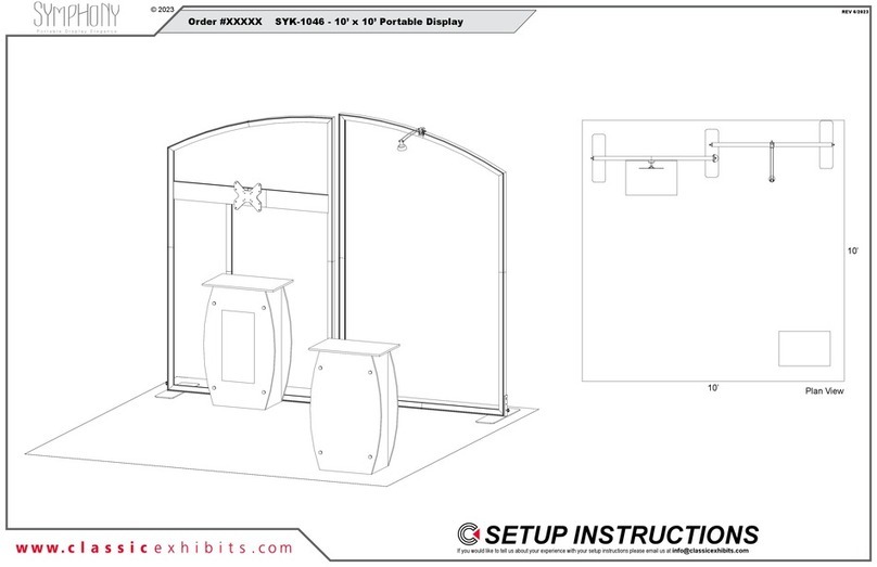 Classic Exhibits Symphony SYK-1046 Manual