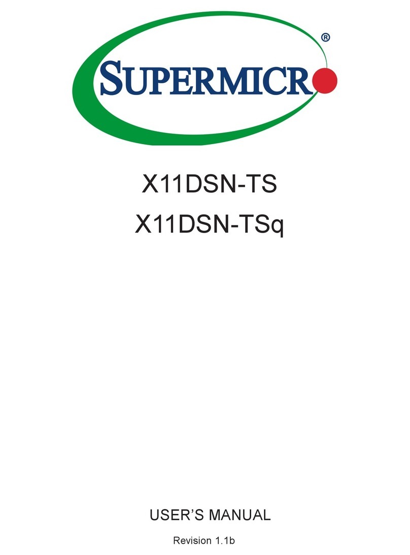 Supermicro X11DSN-TS User manual