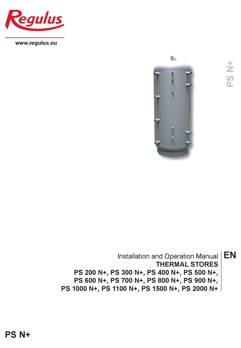 Regulus PS 200 N+ Installation and operation manual