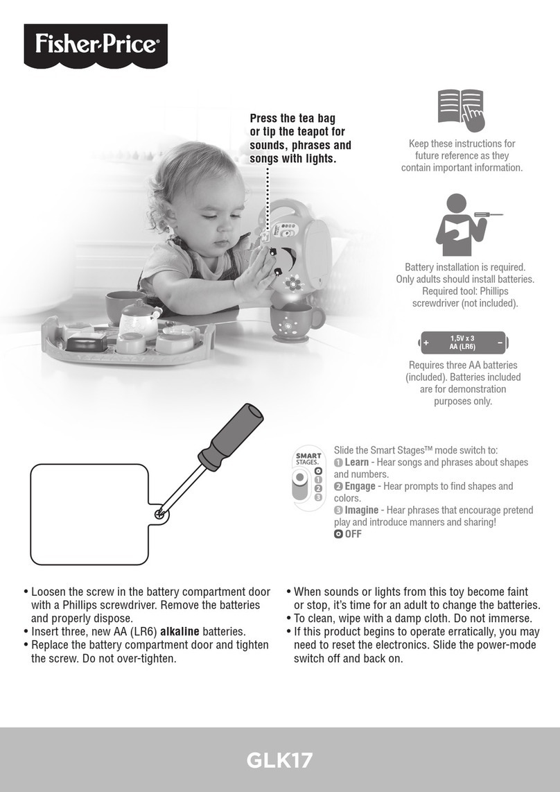 Fisher-Price GLK17 User manual