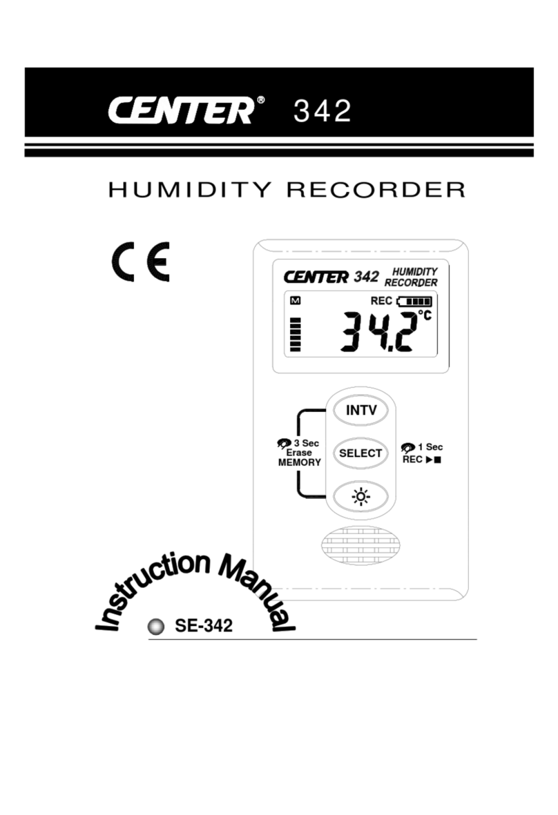 Center SE-342 User manual