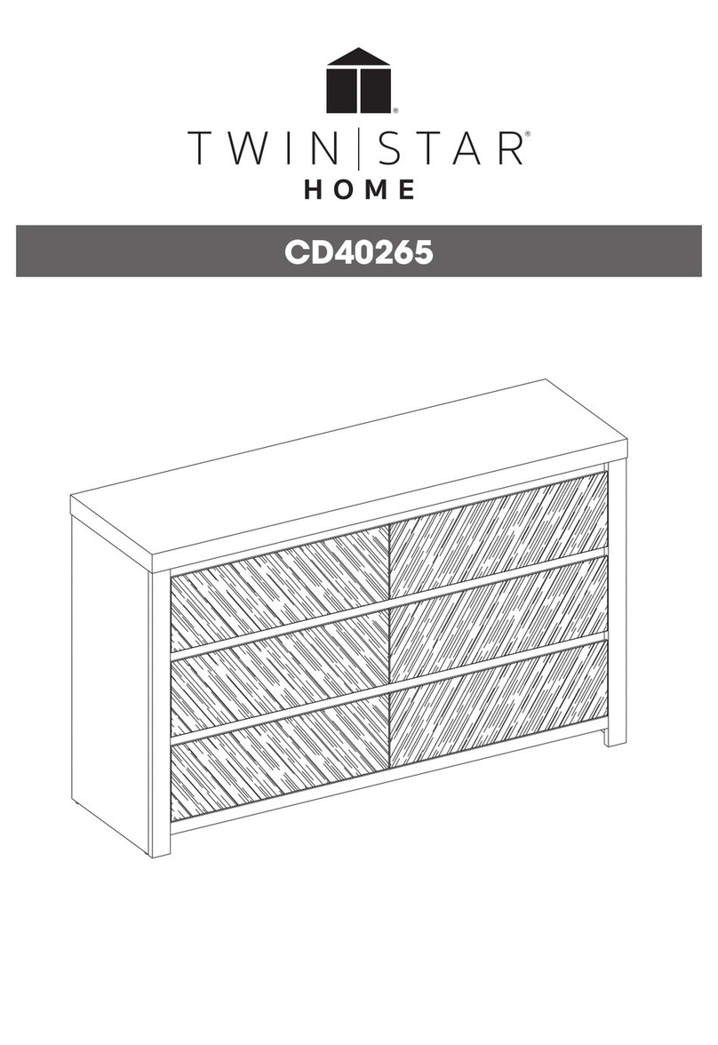 Twin Star Home CD40265 Assembly instructions