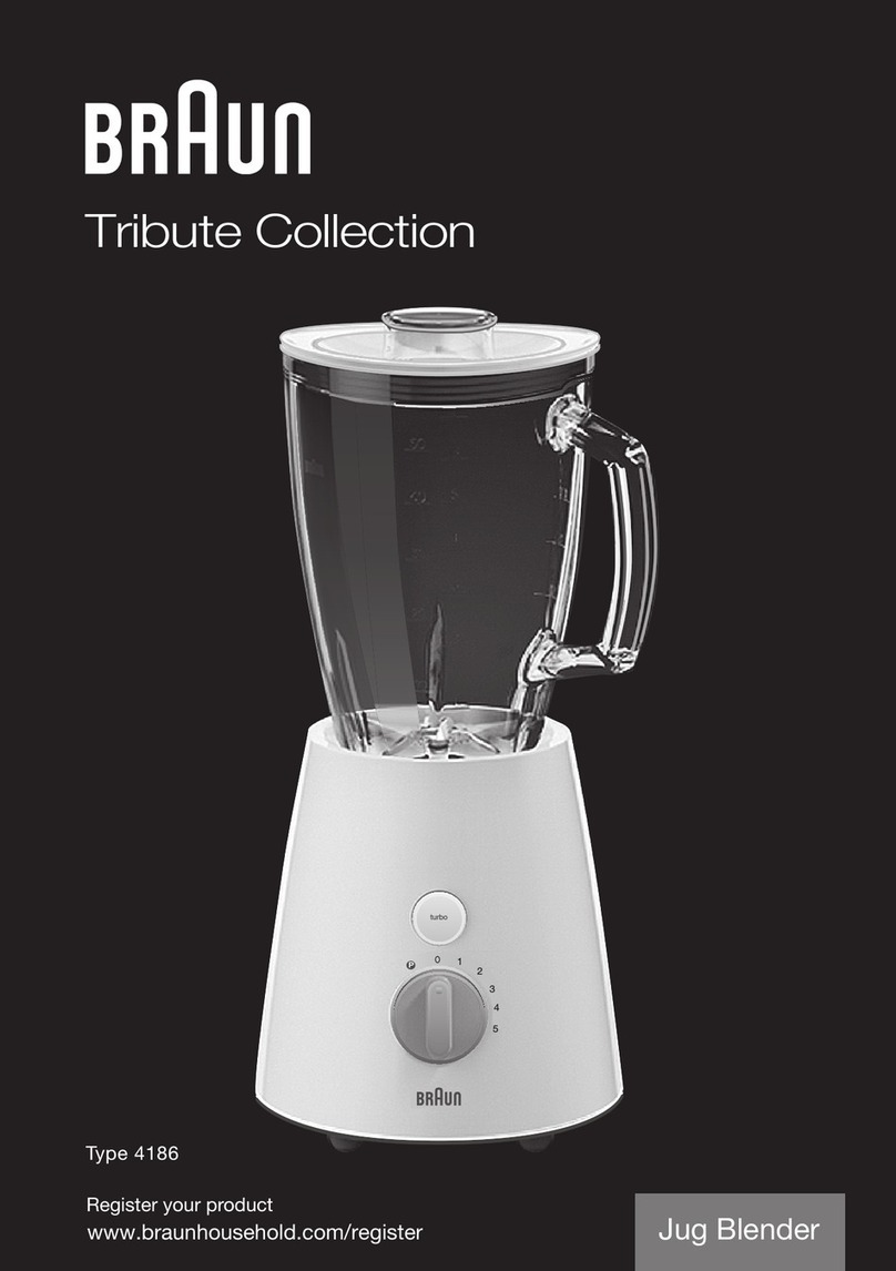 Braun Tribute JB 3060 WH manual