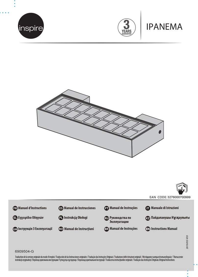Inspire IPANEMA 6909504-G User manual Inspire IPANEMA 6909504-G User manual