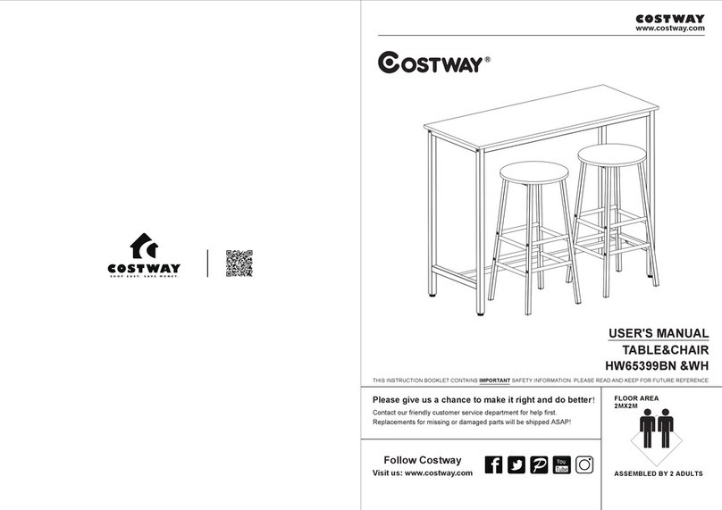 Costway HW65399BN user manual Costway HW65399BN user manual