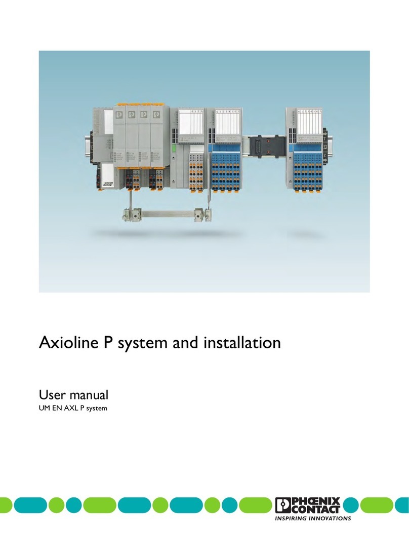 Phoenix Contact Axioline P user manual