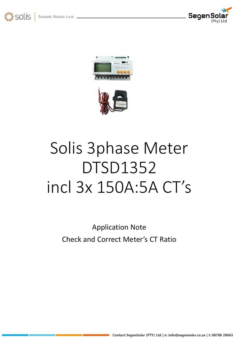 Segen Solar Solis DTSD1352 Application note