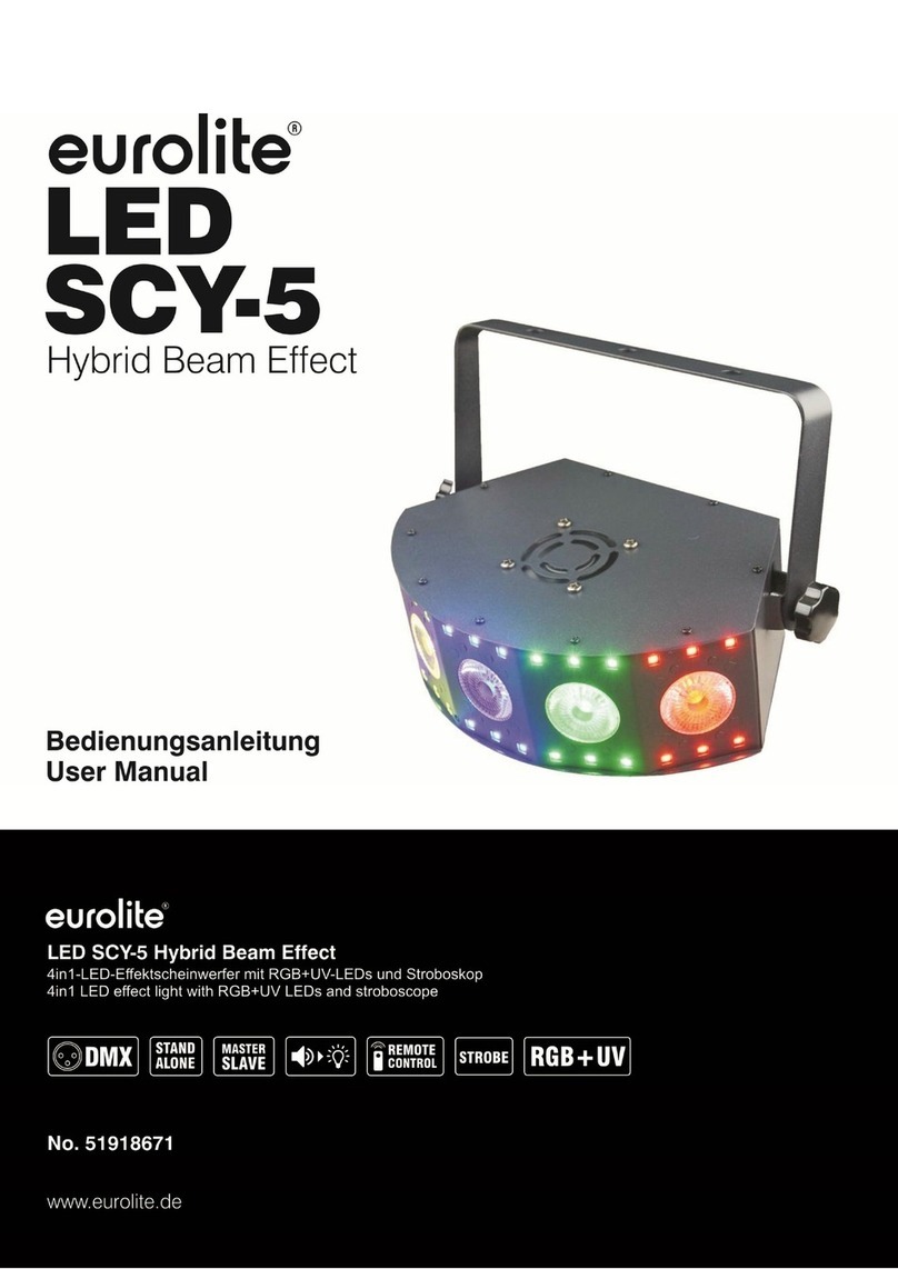 EuroLite LED SCY-5 user manual