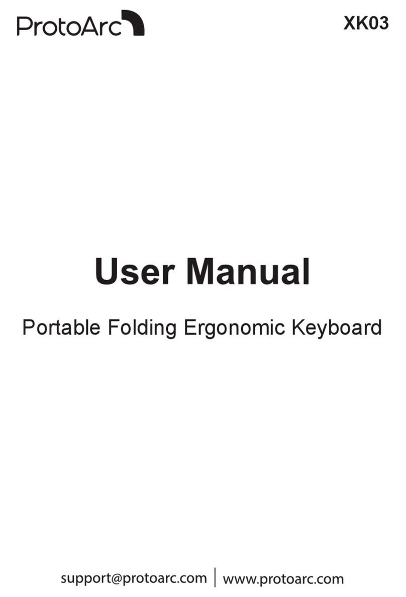 ProtoArc XK03 User manual